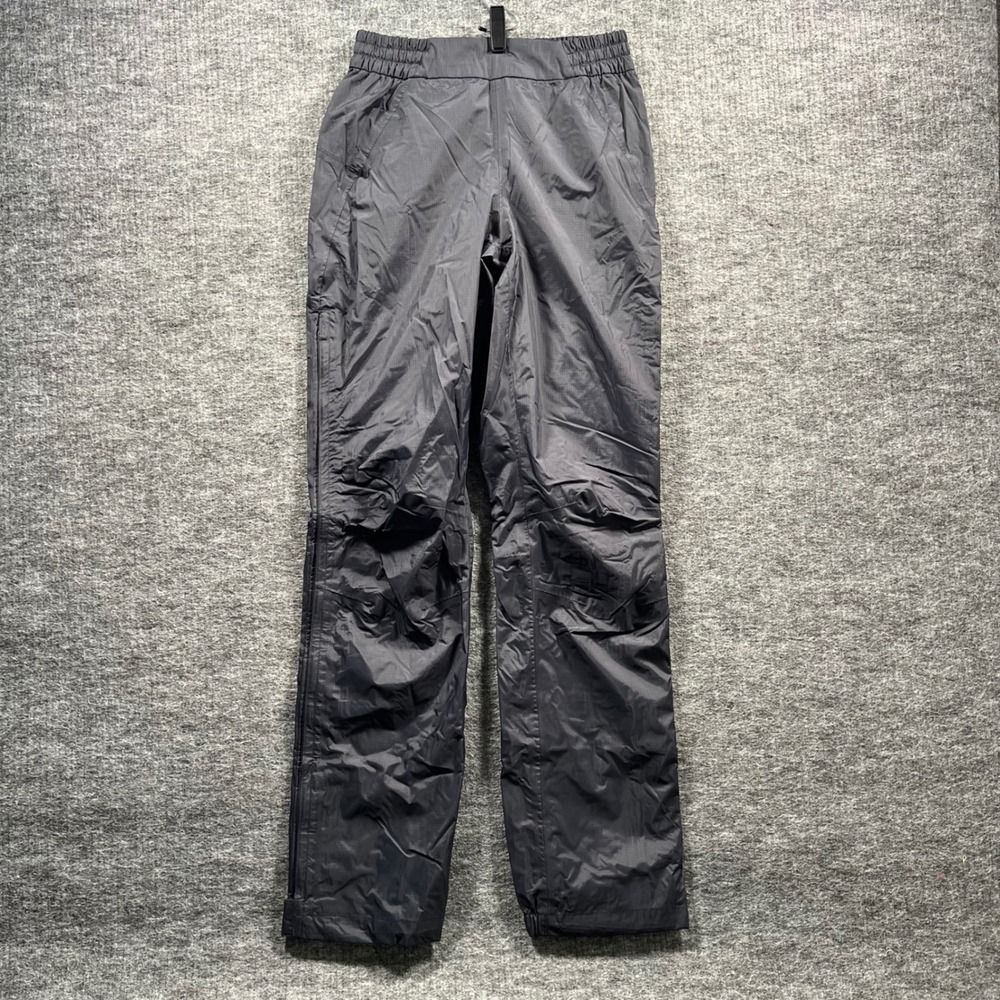 Columbia Omni-Tech Rain Pants Black Ripstop Waterproof Mens XS Regular
